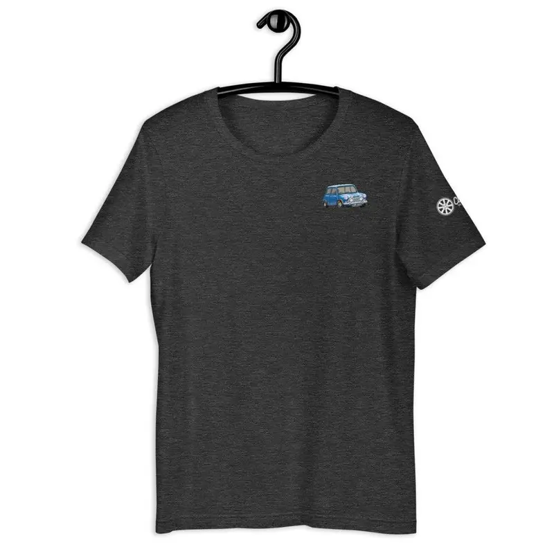 Pixel-Style Mini Cooper Graphic T-Shirt