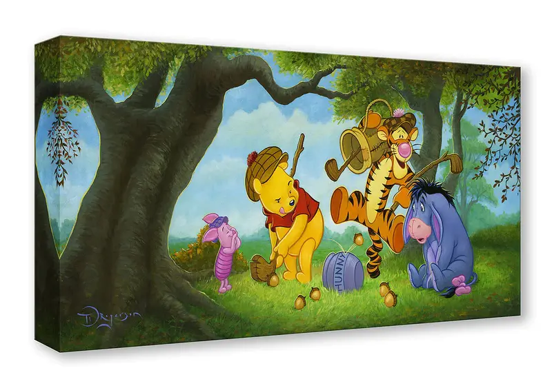 Pooh Over Par - Treasures On Canvas 1