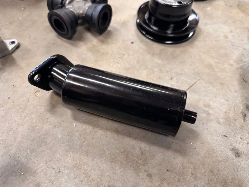 Powdercoated Clutch Housing Cover Breather 1