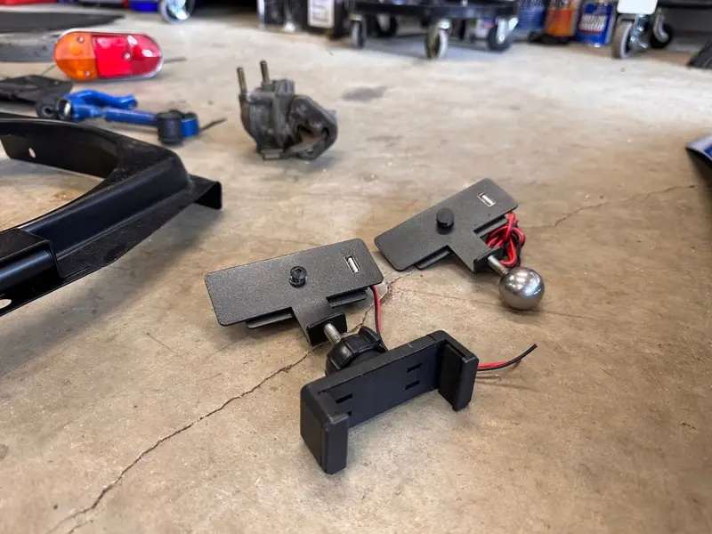 Prototype Mk1 Retro Components Phone Mount - Sold Each 1