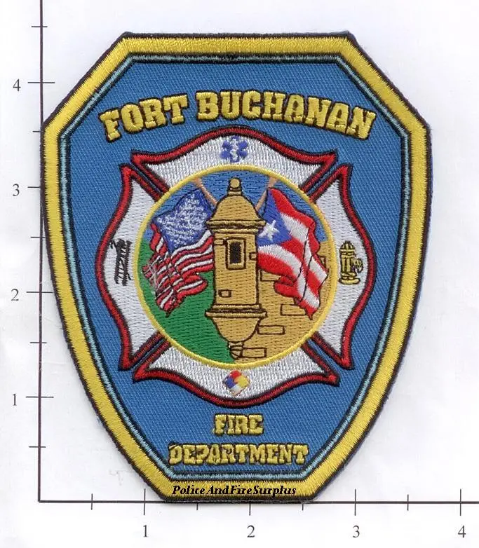 Puerto Rico - Fort Buchanan Fire Dept Patch V1 1