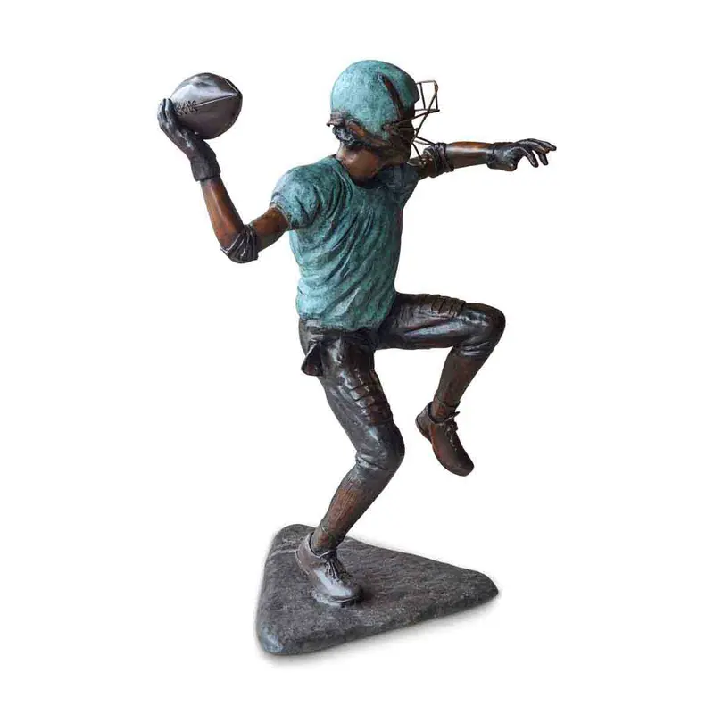 Quarterback Dreams, Football Statue 2