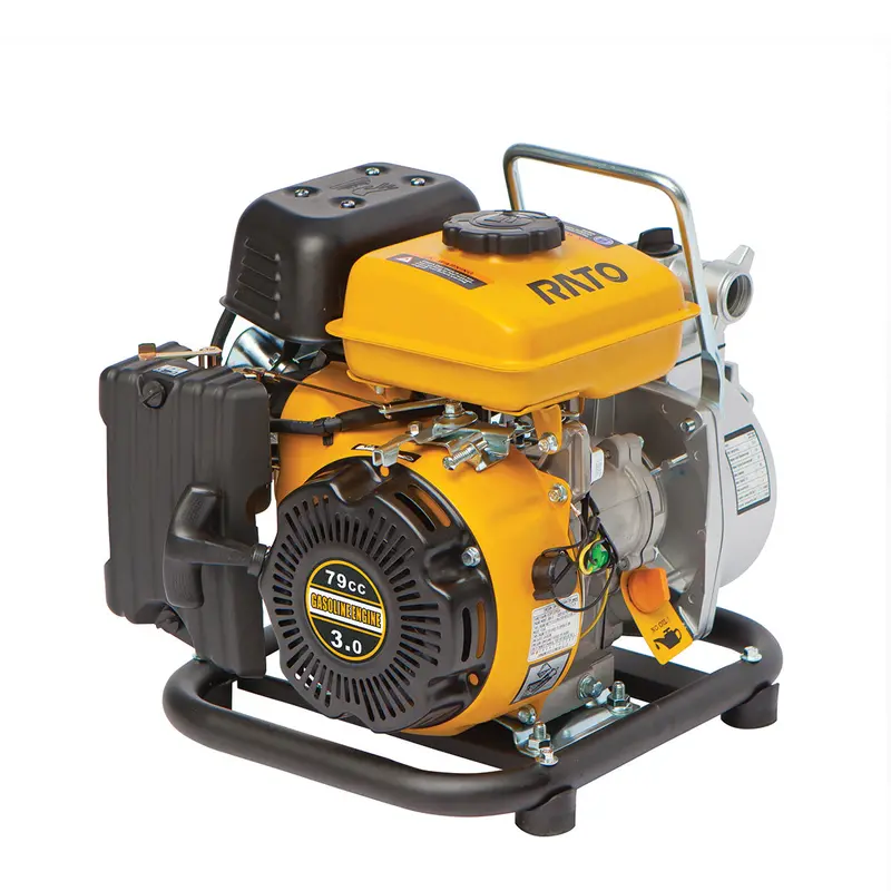 Rato 1” 3Hp Portable Transfer Pump - 3Hp Lightweight And Portable High-Transfer Pump Perfect For Domestic Use! 1