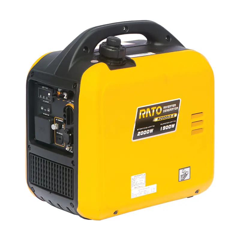 Rato R2000is-6 Inverter Generator - Lightweight Generator With 3.1Hrs Runtime, 2.0Kw Max. Output 1