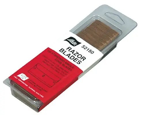 Razor Blades - Single Sided 100 Pack:Lisle 52150 1