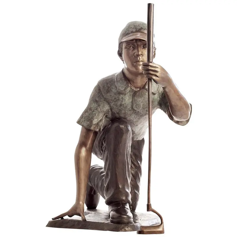 Reading The Green Golf Statue 1