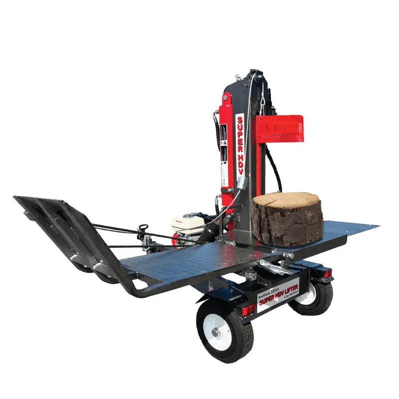 Redgum 32000 Super Hdv Honda Lifter-Splitter - Most Powerful Vertical Lifting Log Splitter With Honda Gx200 Engine & Redgum's Money Back Guarantee! 1
