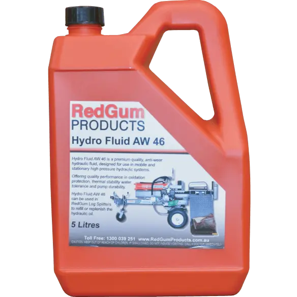 Redgum Hydraulic Fluid Aw 46 - Keeps Your Logsplitter In Perfect Shape. 1