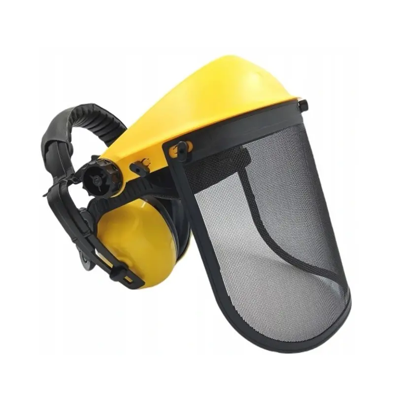 Redgum Safety Visor With Ear Muffs - Great Value Safety Visor With Ear Muffs For Your Comfort And Protection! 1