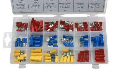 Resolut 120Pc Assorted Insulated Crimp Terminals 2980 1