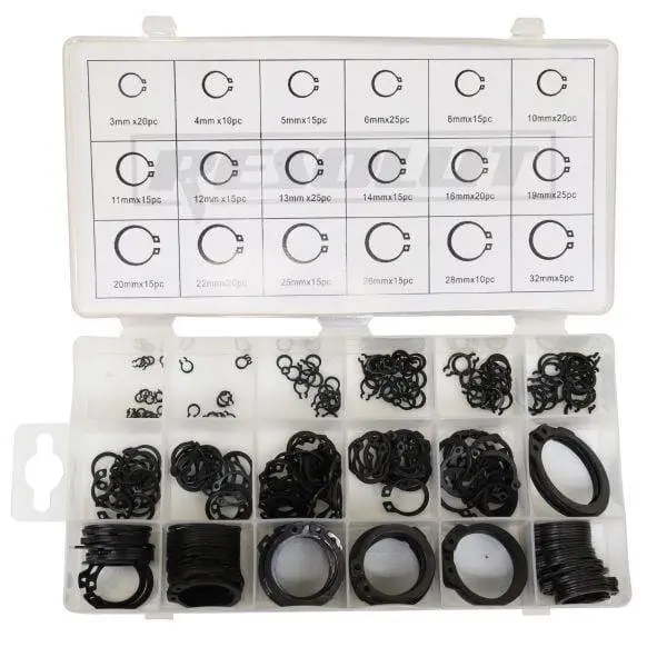 Resolut 300Pc Circlip Set External Circlips Snap Ring Assortment Set 9184 1
