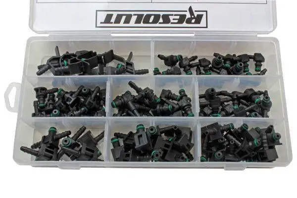 Resolut 85 Piece Assorted Leak Off Connectors 9138 1