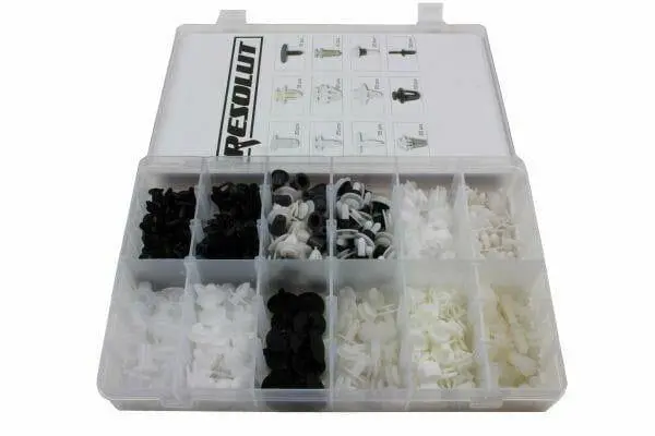 Resolut Citroen & Peugeot Assorted Trim Clips 345 Pieces 9031 1