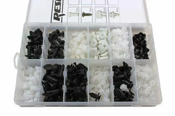 Resolut Mitsubishi Assorted Trim Clips 370 Pieces 9048 1