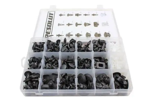 Resolut Nissan Assorted Trim Clips 408 Pieces 9036 1