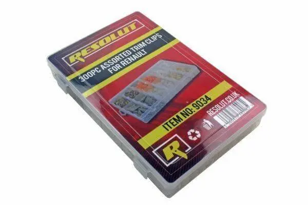 Resolut Renault Assorted Trim Clips 300 Pieces 9034 2