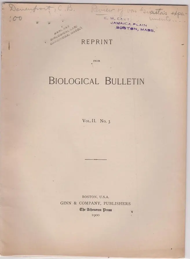 Review Of Guaita's Experiments In Breeding Mice 1