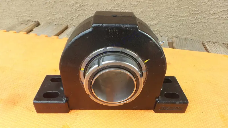 Rexnord Maf6307f Spherical Roller Bearing 3-7/16" Pillow Block Rex 4-B 1
