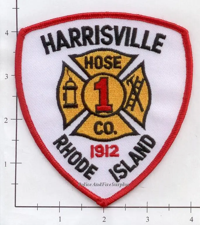 Rhode Island - Harrisville Hose 1 Fire Dept Patch 1
