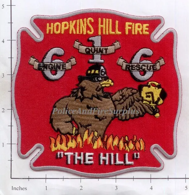 Rhode Island - Hopkins Hill Fire Company In Coventry - Kent County Fire Dept Patch 1