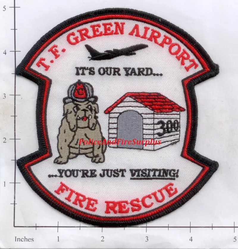 Rhode Island - T F Green Airport Fire Rescue Patch 1