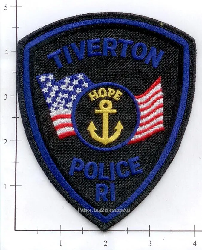 Rhode Island - Tiverton Police Dept Patch 1