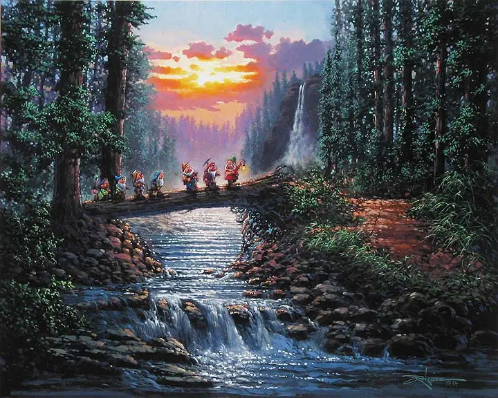 Rodel Gonzalez – Forest Bridge – Seven Dwarfs 1