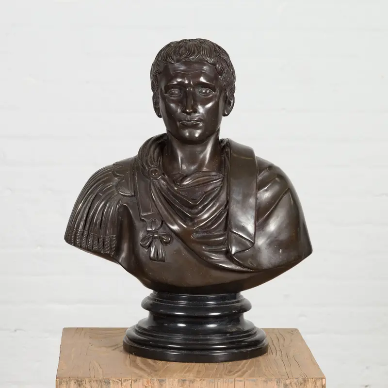 Roman Emperor Caesar Augustus Bust 1