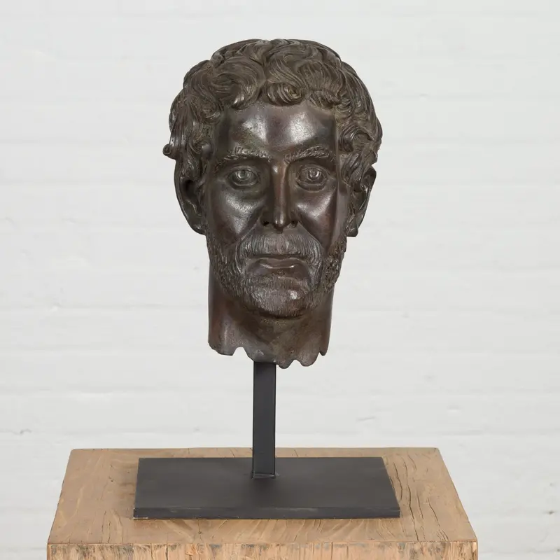 Roman Emperor Head Bust 1