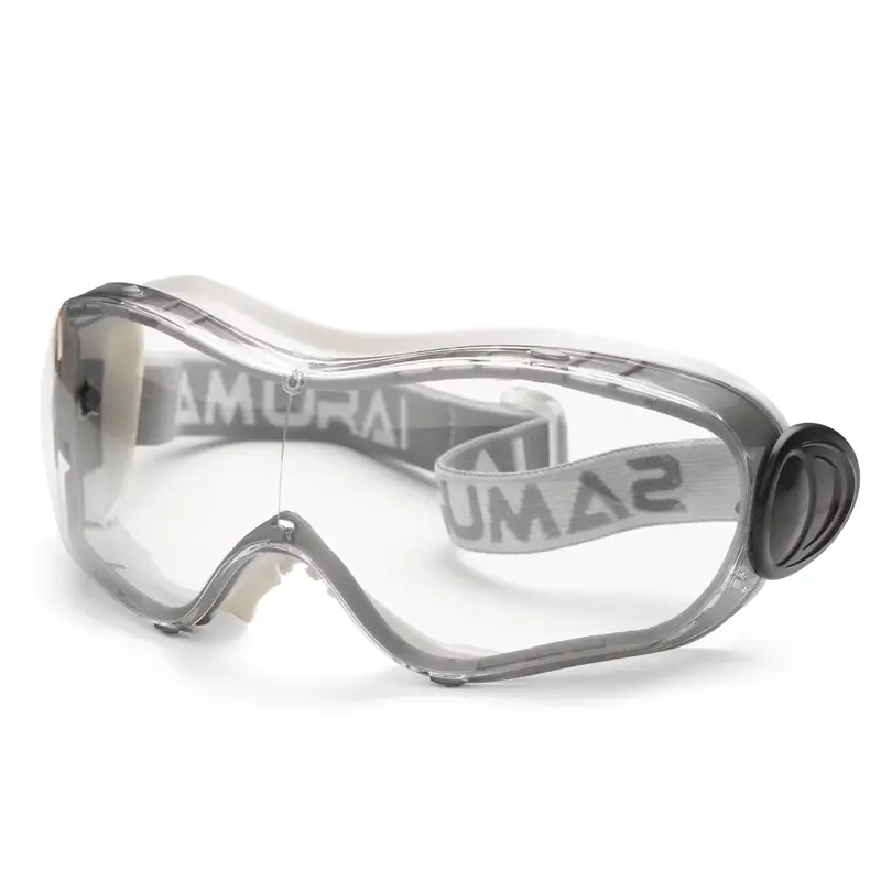 Samurai Pro Safety Goggles With Anti-Fog Lens - Designed For People Who Wear Glasses 1