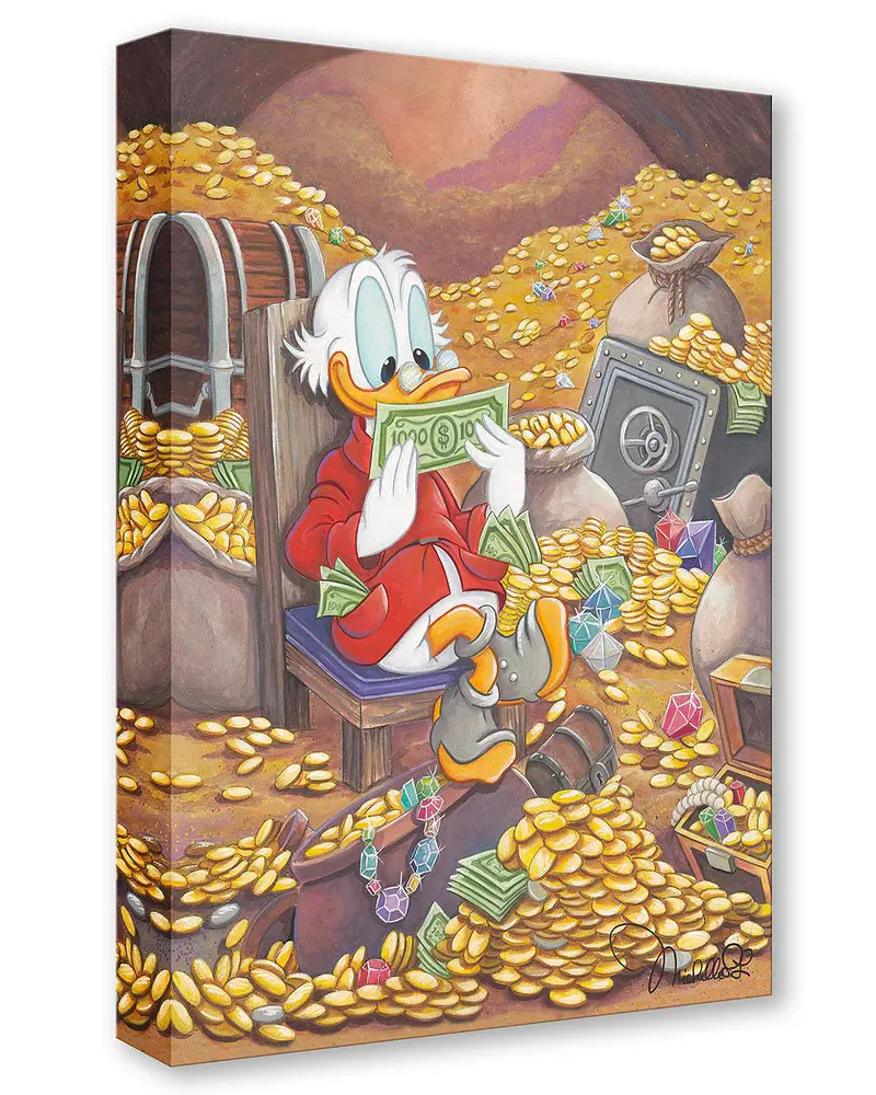 Scrooge’S Happy Place - Michelle St.Laurent - Treasure On Canvas 1