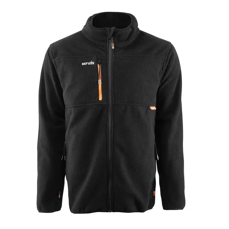 Scruffs Eco Abratect Worker Fleece Black 1