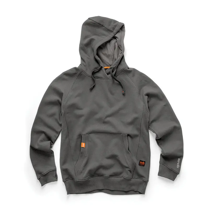 Scruffs Eco Worker Hoodie Graphite 1