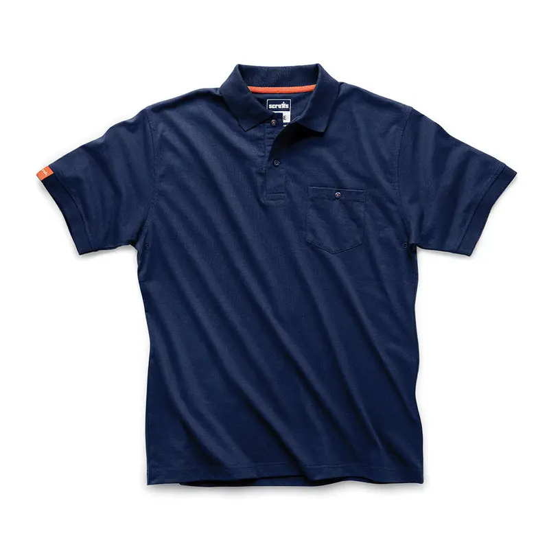 Scruffs Eco Worker Polo Navy 1