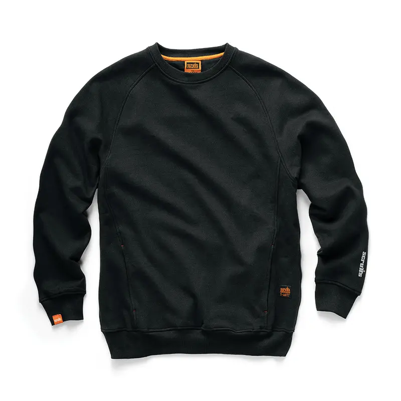 Scruffs Eco Worker Sweatshirt Black 1