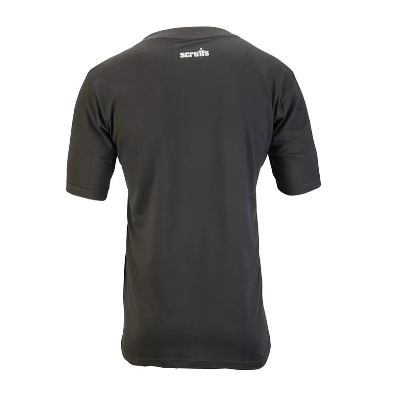Scruffs Eco Worker T-Shirt Black 4