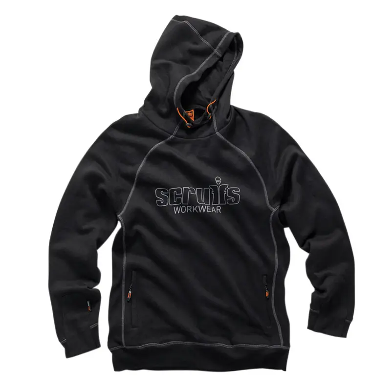 Scruffs Trade Hoodie Black 1