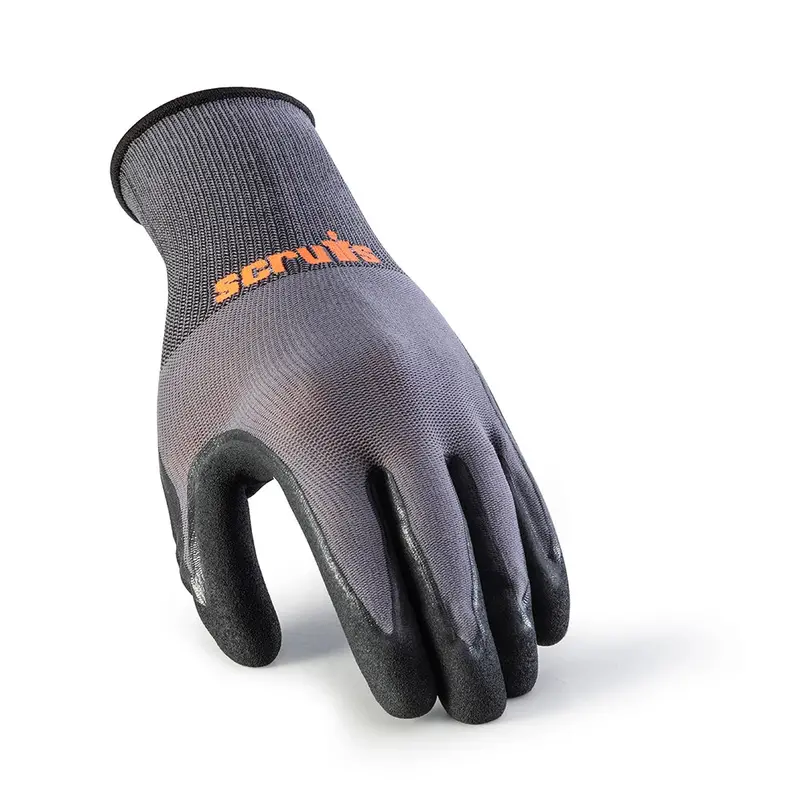 Scruffs Worker Gloves Grey 5Pk 1