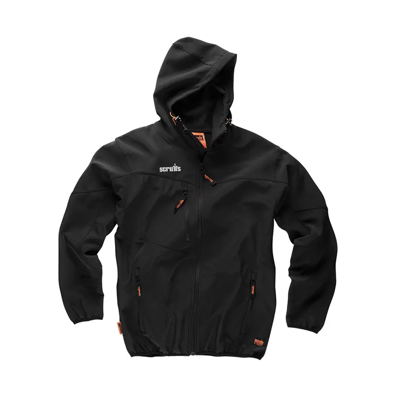 Scruffs Worker Softshell Jacket Black 1