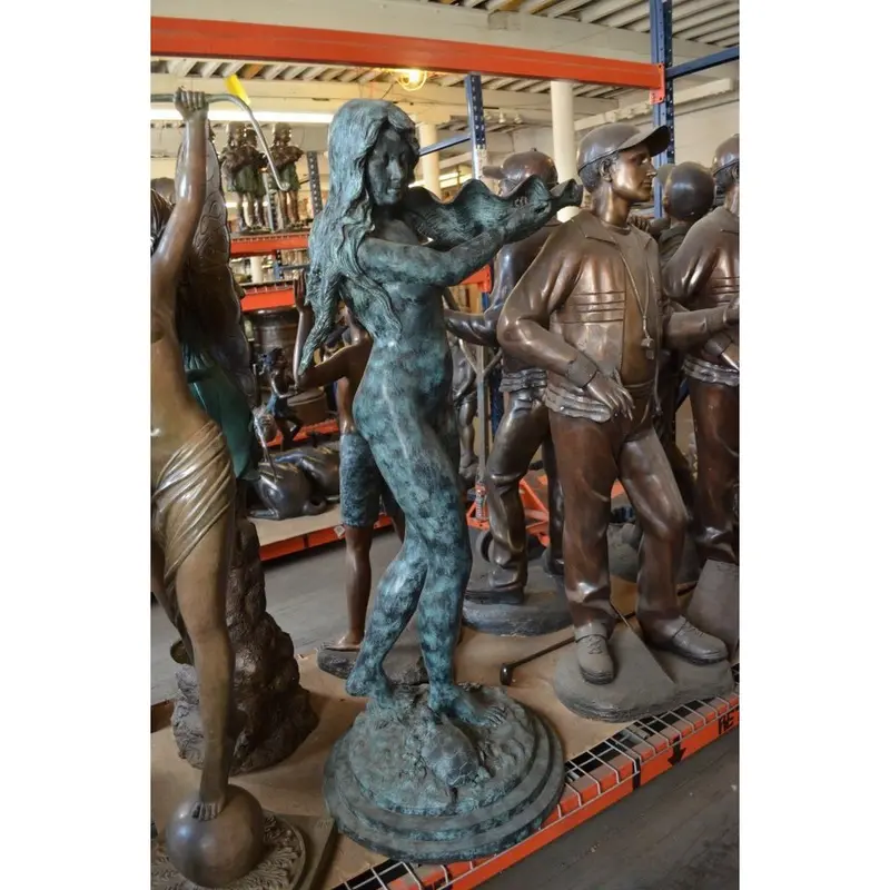 Sea Nymph Bronze Fountain 1
