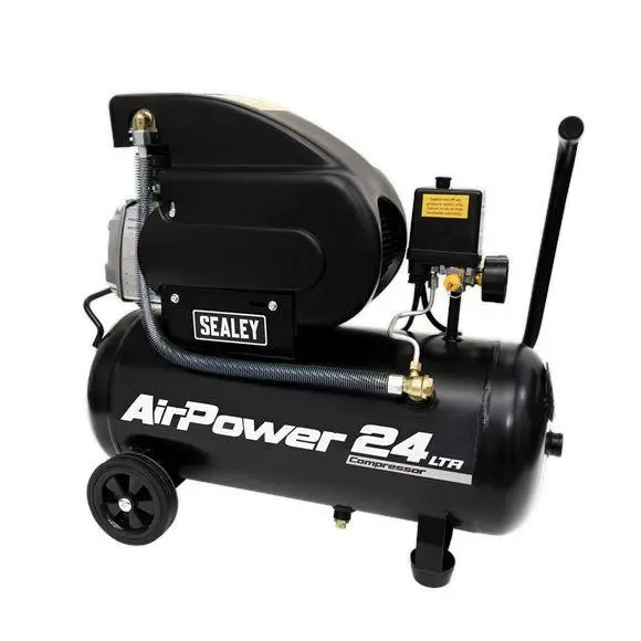 Sealey Air Compressor 24L Direct Drive 2Hp Sac2420a 2