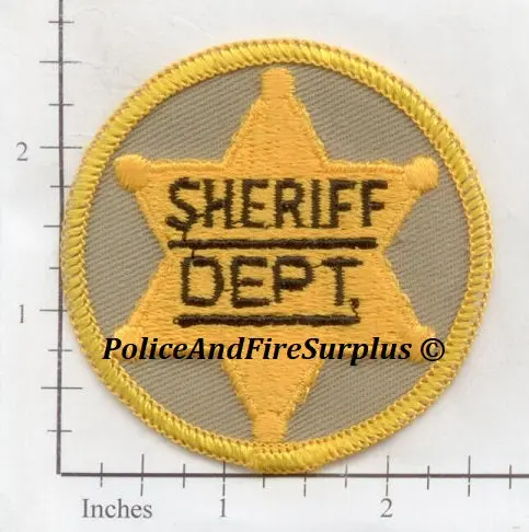 Sheriff Police Dept Patch 1