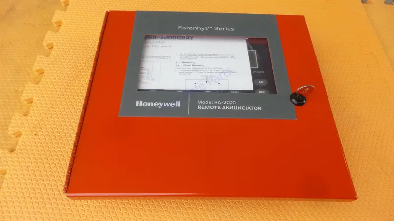 Silent Knight Ra-2000 Remote Annunciator Farenhyt Fire Alarm Control 1