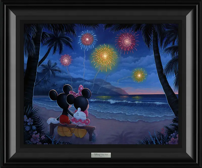 Silver Series – Evening Fireworks On The Beach - Tim Rogerson 1