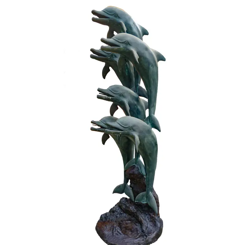 Six Jumping Dolphins 1