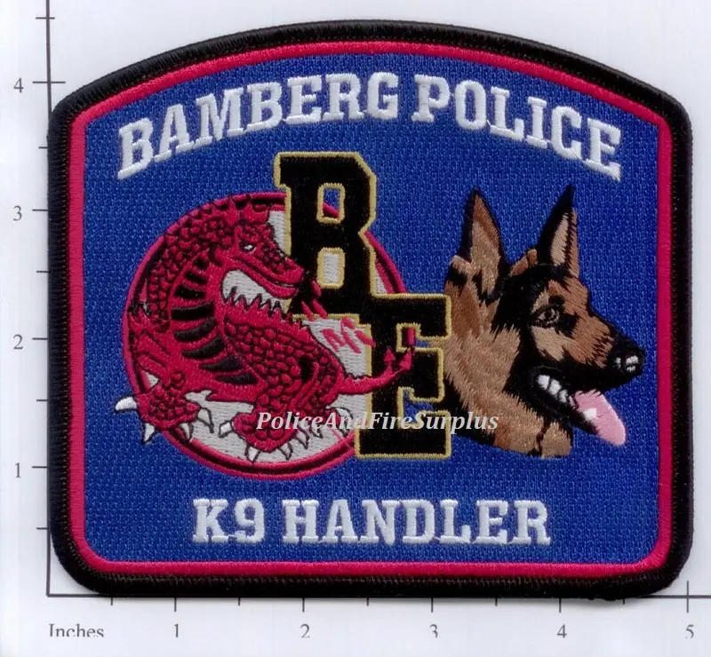 South Carolina - Bamberg K-9 Police Dept Patch 1