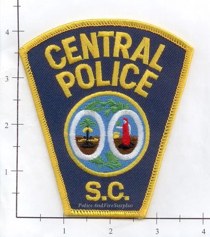 South Carolina - Central Police Dept Patch 1
