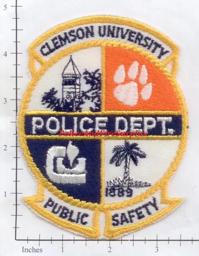 South Carolina - Clemson University Police Dept Patch 1