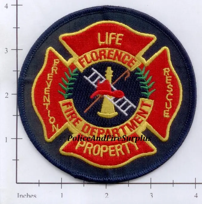 South Carolina - Florence Fire Dept Patch 1