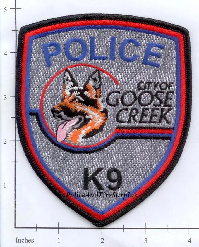 South Carolina - Goose Creek K-9 Police Dept Patch 1